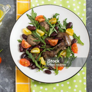 Black bean, sauteed mushrooms & onions, tomatoes, cheddar, balsamic glaze